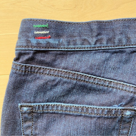 Stunning Unique Diesel Doozie Y2K funky distressed straight long leg ripped 25 - Picture 8 of 16